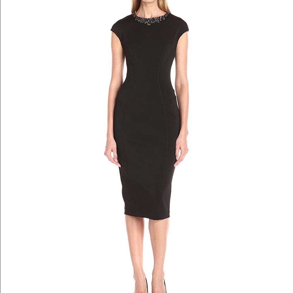 Ted Baker Embellished Bodycon Dress